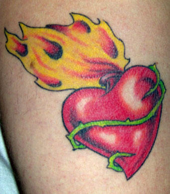 Defiant Heart Tattoo