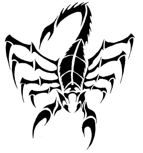 Tribal Scorpion by Zankor on deviantART