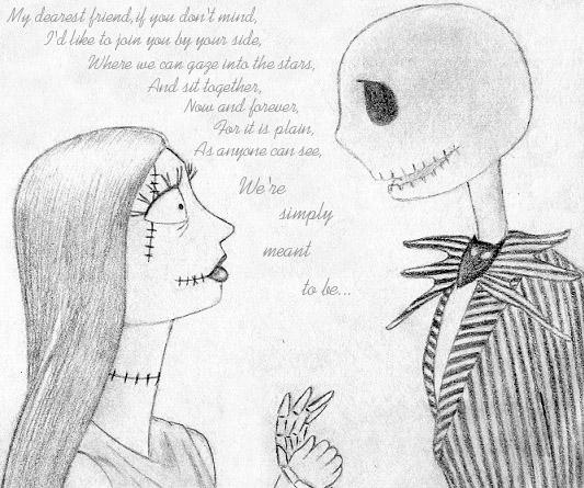 Jack and Sally by HappyRaincloud on DeviantArt