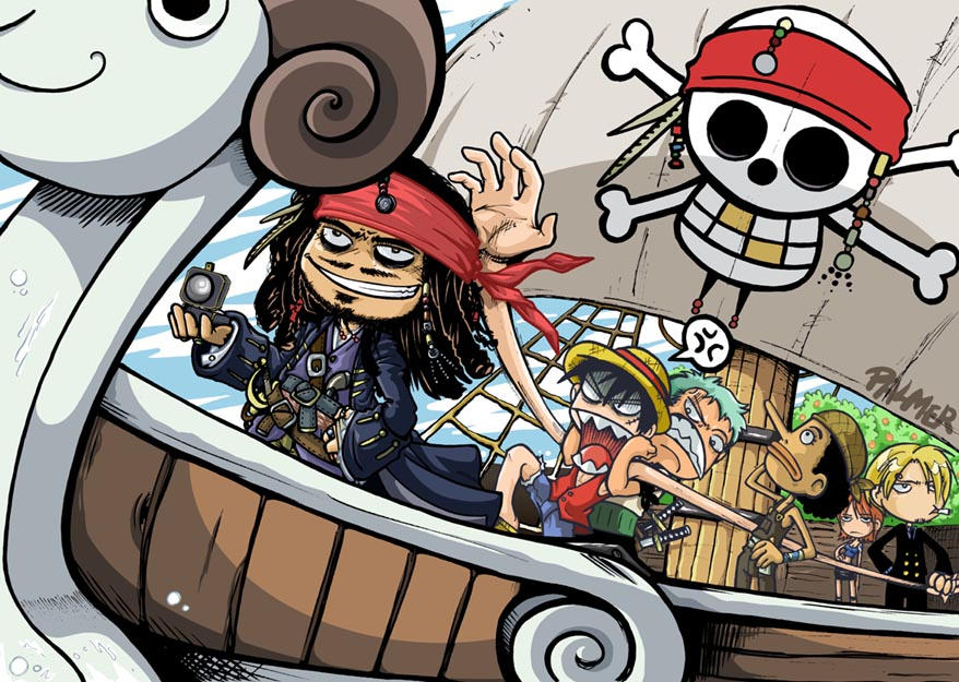 Pirates des Caraibes One Piece
