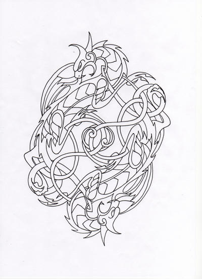 Celtic Dragons by Schawahr on deviantART