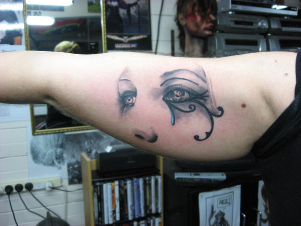 eye of horus tattoo. Fine alternative eye of Horus