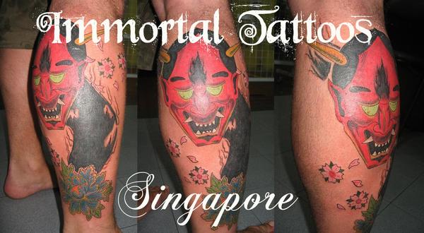 Hannya Mask Tattoo by dfangs on deviantART