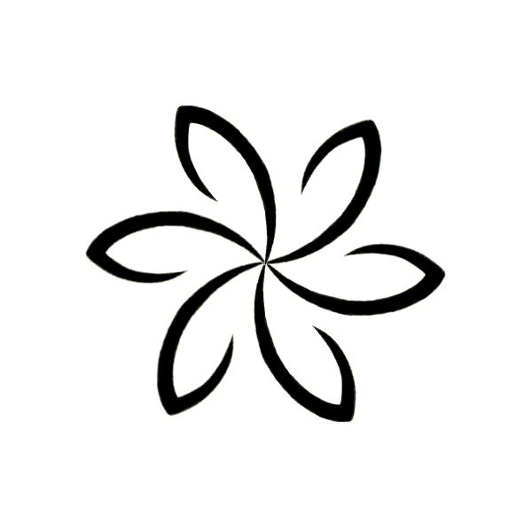 Tribal Flower 3 | Flower Tattoo