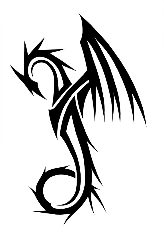 Dragon Brand - chest tattoo