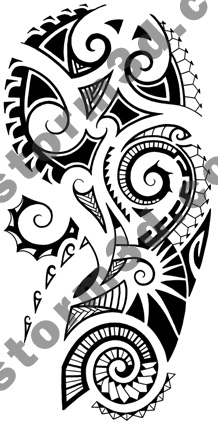 Maori tattoo shoulder design - shoulder tattoo