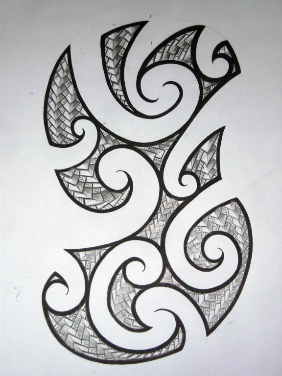Maori Half Sleeve Design - sleeve tattoo