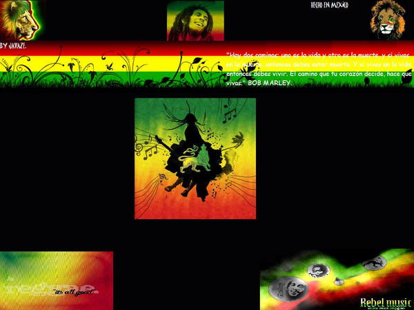 reggae wallpaper. WALLPAPER REGGAE by ~coletin