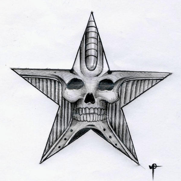 Skull Star Tattoo Designs Picture 1