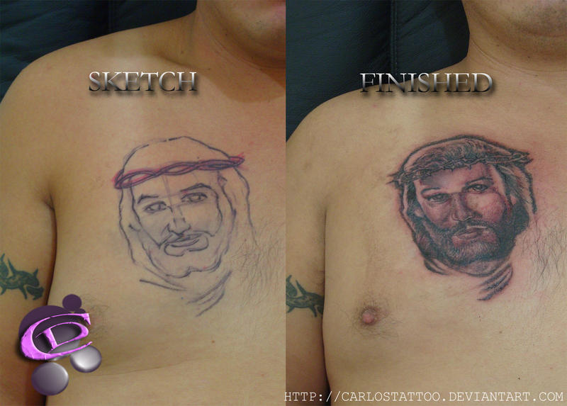 jesus christ tattoos. Jesus Christ tattoo by