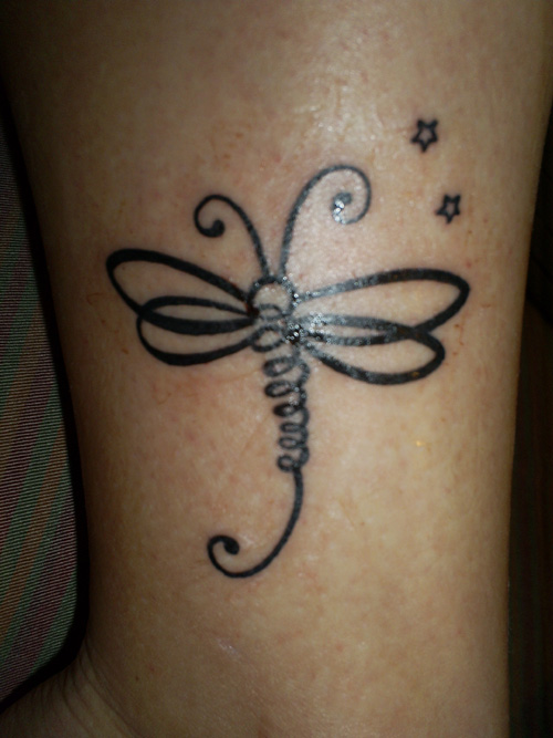 dragonfly tat - dragonfly tattoo