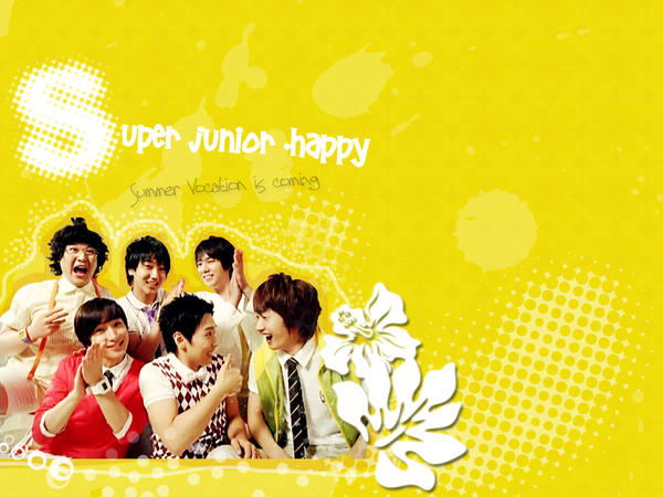 super junior wallpaper. Super Junior Happy Wallpaper 2
