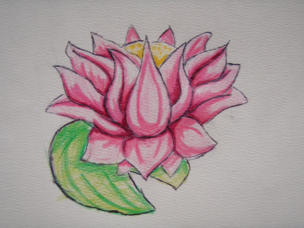 lotus flower tat design | Flower Tattoo