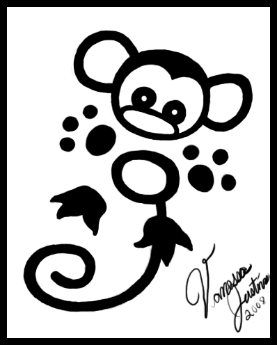 monkey tattoo
