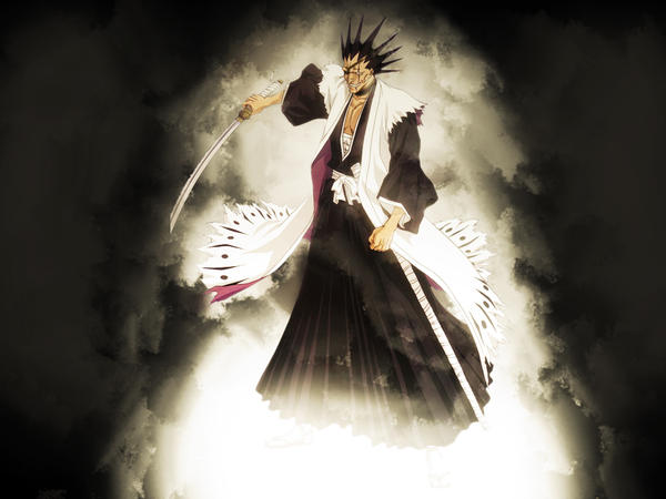 zaraki kenpachi wallpaper. Zaraki Kenpachi Wallpaper by