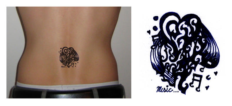 5. Music Tattoo Designs - wide 1