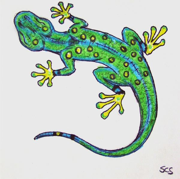 Gecko Tattoo by pearldragon145 on deviantART