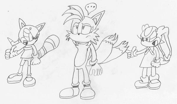 tails doll coloring pages - photo #23