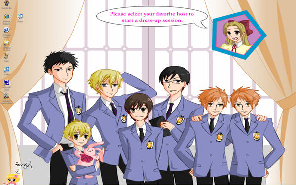 ouran wallpaper. Ouran take over my wallpaper