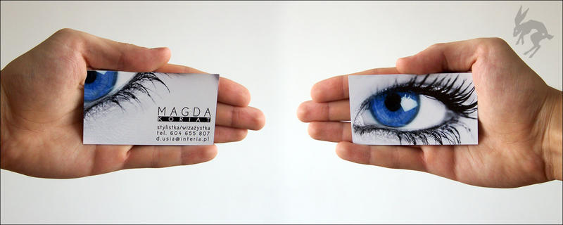 makeup artist business cards. Make-up Artist business card