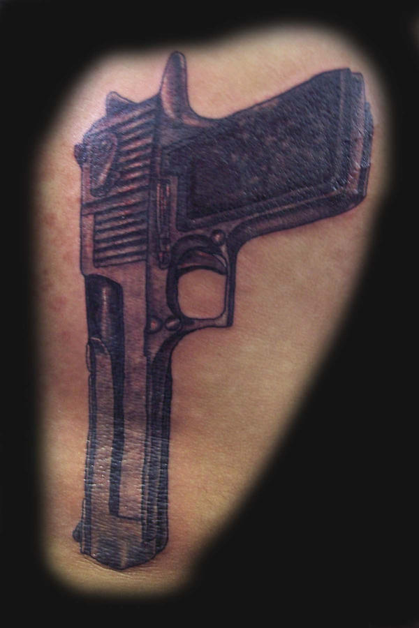 pistol tattoos