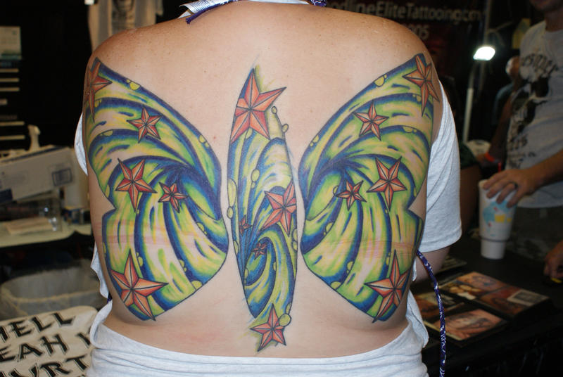 Butterfly tattoo by djRimzi New Idea Butterfly Tattoo for Your Sexy Body.