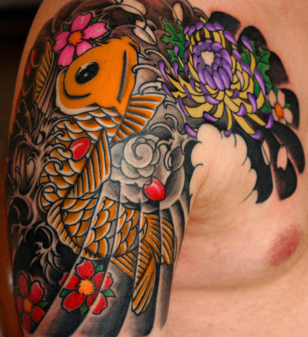 Japanese tattoo in progressII