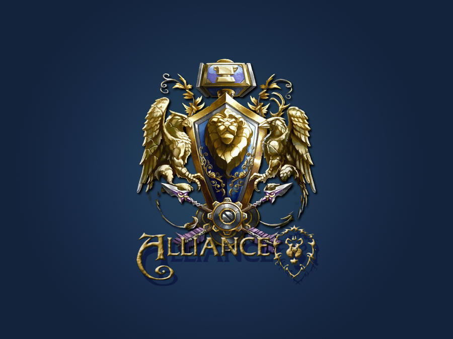 world of warcraft wallpaper alliance. WOW - Alliance Seal by ~vikoy