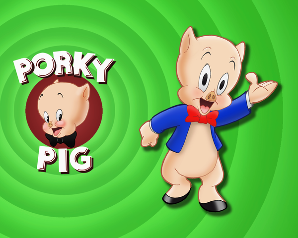 pig wallpaper. Porky Pig Wallpaper by