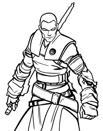 Star Coloring Sheets on Starkiller Coloring Page By Firefury299 Jpg