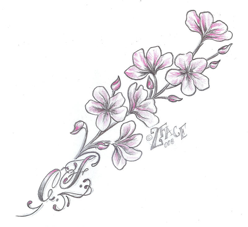 Blossoms Climb chicano Design | Flower Tattoo