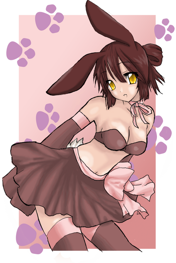 chocolate bunny images. ::Chocolate Bunny Girl:: by