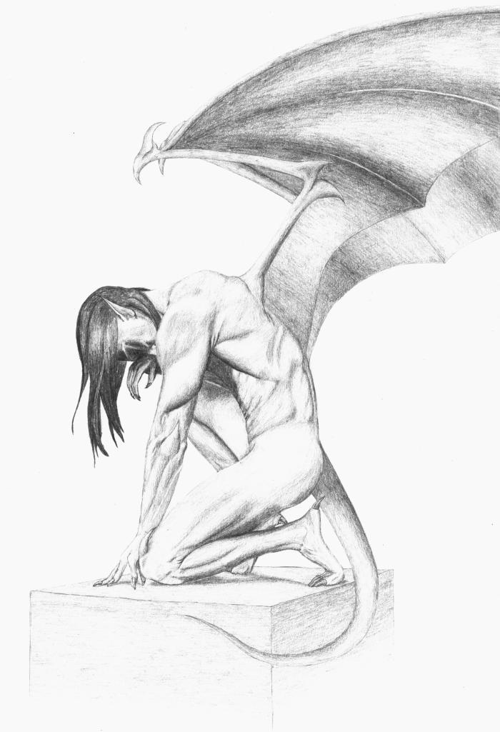 Male Gargoyle by Aranesh on deviantART