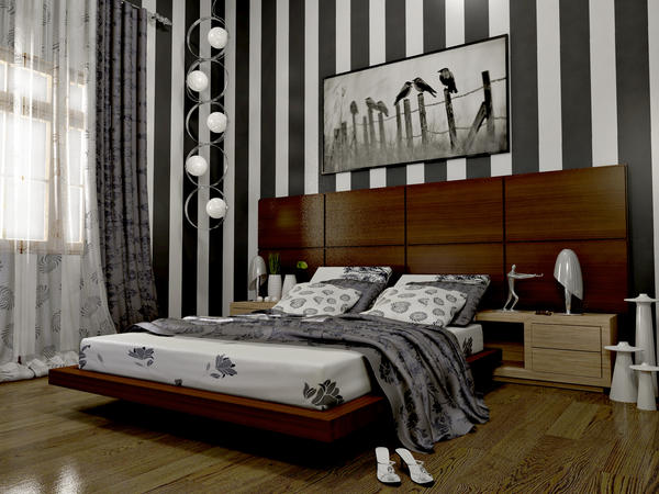 ۆ ۆڷ ڷۆ  bedroom_with_stripes