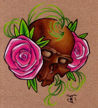 skullarose | Flower Tattoo