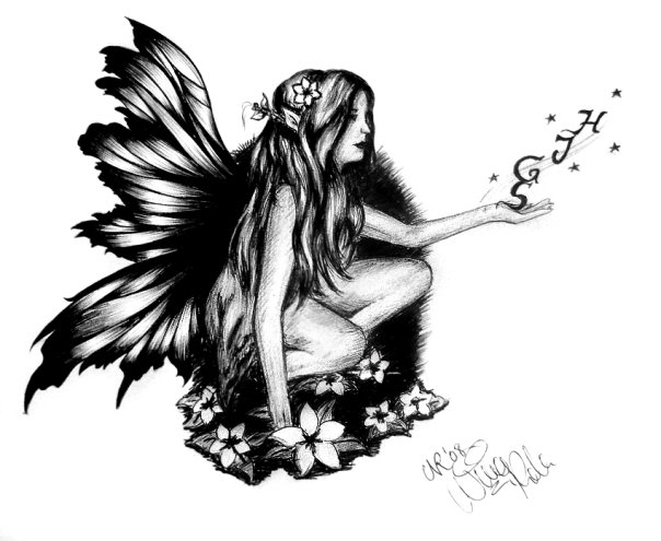 Fairy Tattoo Design by Ninaschee on deviantART