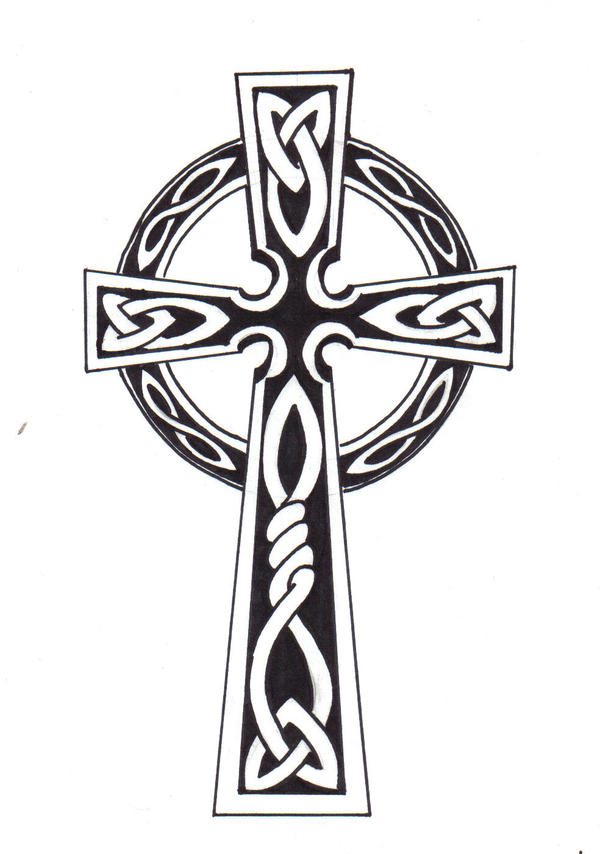 cross tattoos for men Devon's Cross