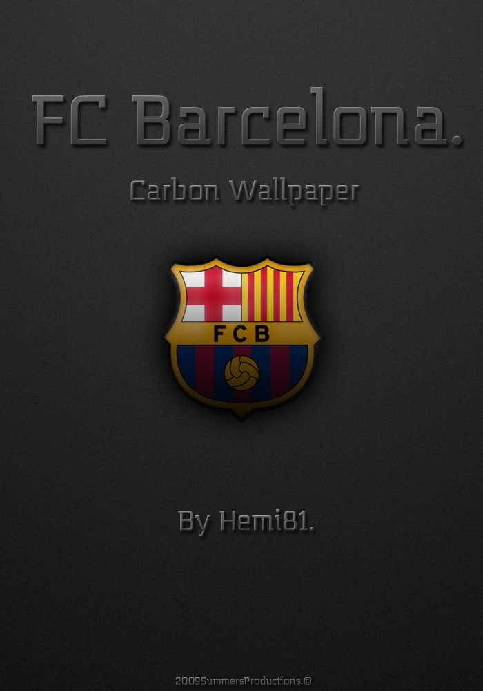 fc barcelona wallpapers. FC Barcelona Carbon Wallpaper