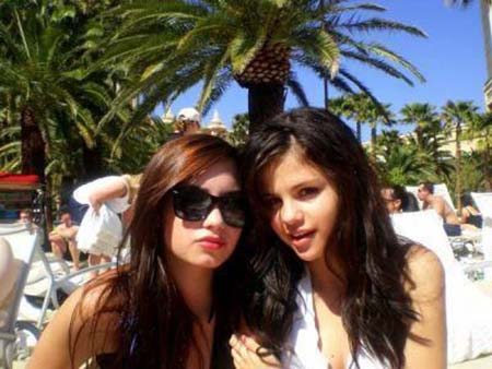 Selena Gomez and Demi Lavato by rebelckick101 on deviantART