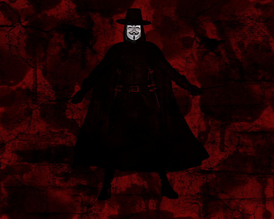 V for Vendetta Wallpaper by StopDropandSlaughter on deviantART
