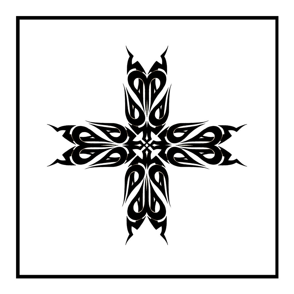 Tribal Cross by shepush on
