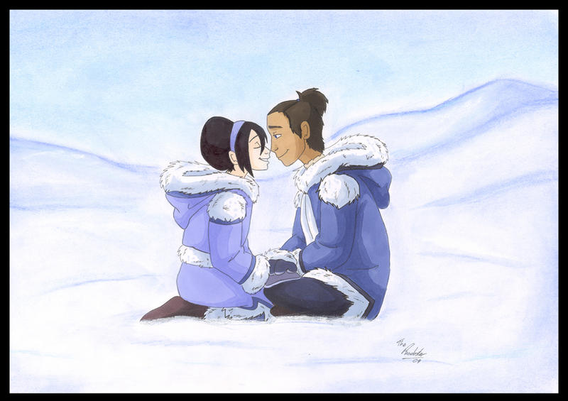 eskimos kissing