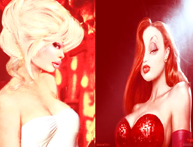Holli Would and Jessica Rabbit by shadowedprincess01 on deviantART