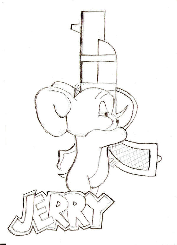 Jerry Mouse by RanDae on deviantART