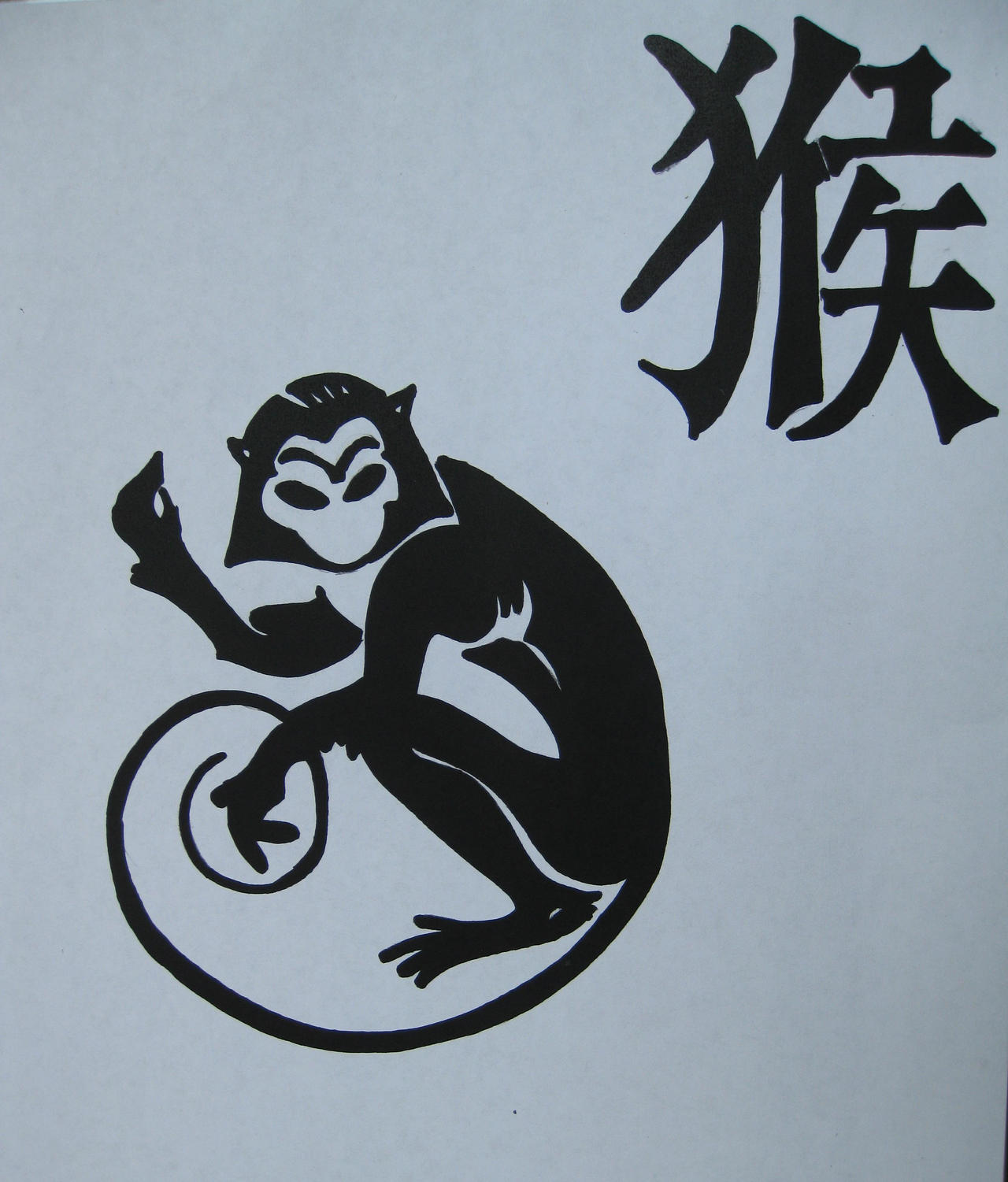 monkeys tattoo design
