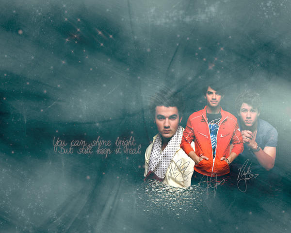 jonas brothers wallpaper. Jonas Brothers wallpaper by