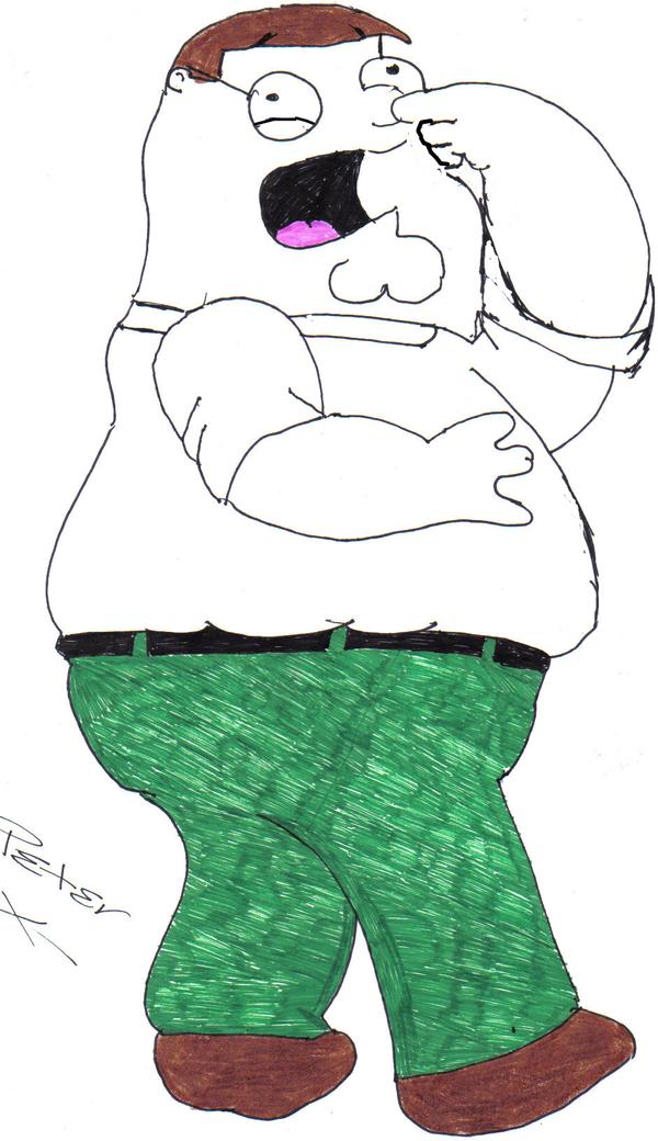 Peter Griffin Drawing by yasei-chan on DeviantArt