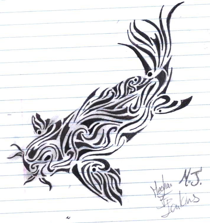 koi fish tattoo designs koi fish drawings