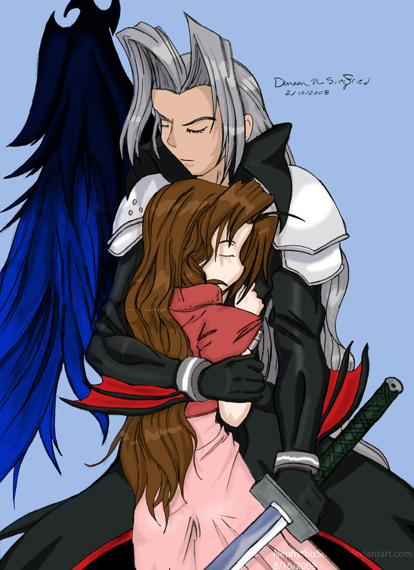 Aerith_and_Sephiroth___Colored_by_NephythisSorrow.jpg