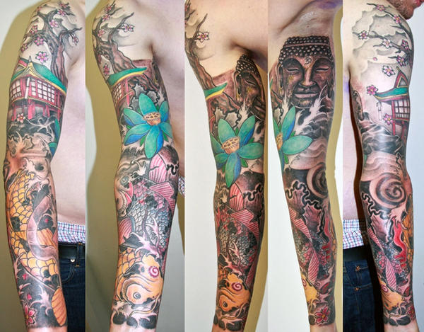 kimberly wyatt tattoo arm. sleeve tattoo. asia like arm.